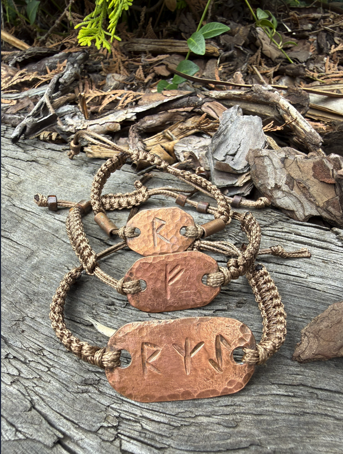 Braided Runic Bracelet
